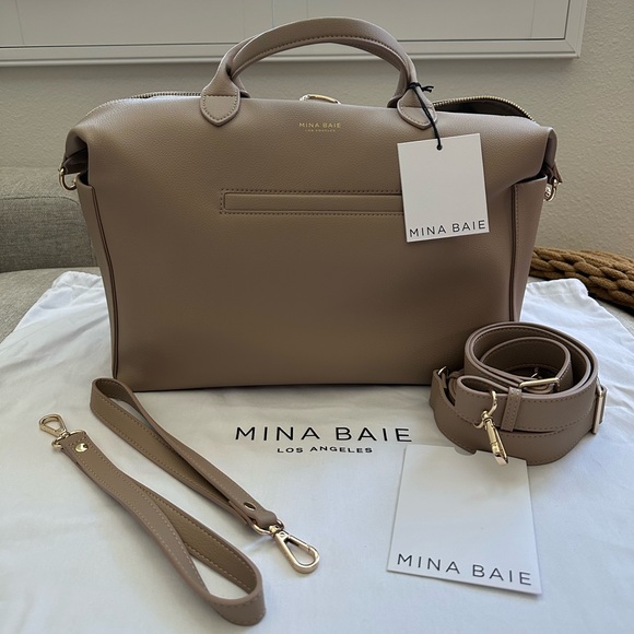Mina Baie Handbags - SOLD - Mina Baie Emmy Midi + Stroller Hooks